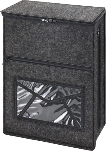 Letter box catcher - grey, felt
