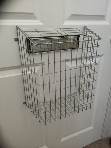 Letterbox cage with - letterbox, fixings