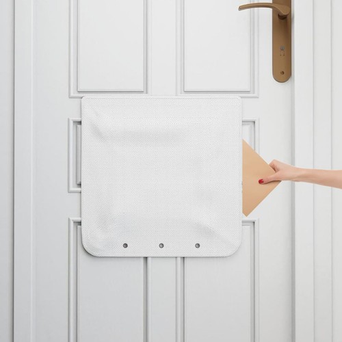 Letter box catcher white - letter, post
