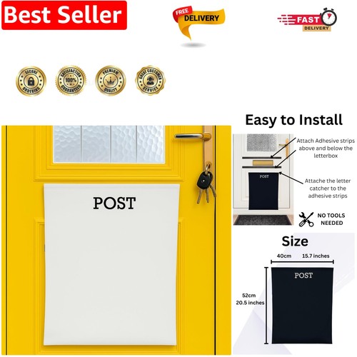 Letter box catcher - box, [white]