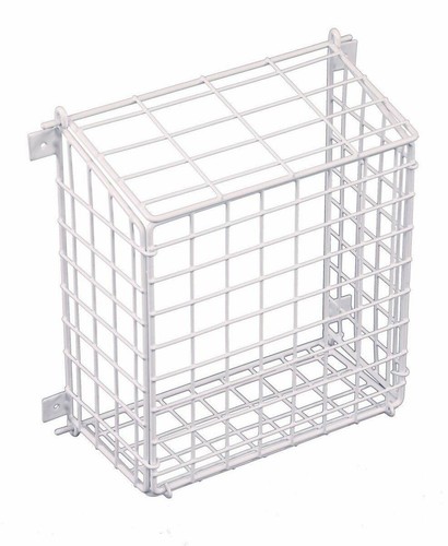 Letterbox cage with fixings - with,