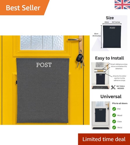 Indoor mail catcher grey - indoor,